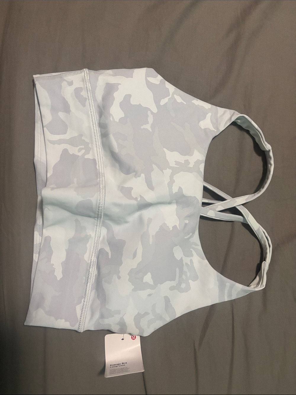 lululemon athletica Light Camo Energy Bra Longline